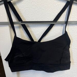 Lululemon black sports bra